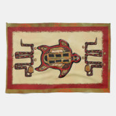 Laako'ob Uchben Mayan Folk Art Theedoek (Horizontaal)