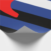 Laars Pride-vlag Cadeaupapier (Hoek)