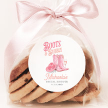 Laarzen & Bubbelende Western Cowgirl Roze Bruidsdo