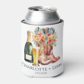 Laarzen en Bubble Couples Douche Blikjeskoeler (Blikje Voorkant)