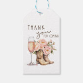 Laarzen en Bubbly Gift Labels Cadeaulabel (Voorkant)