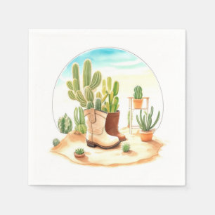 Laarzen en slaapliedjes: Wild West Cowboy Baby sho Servet