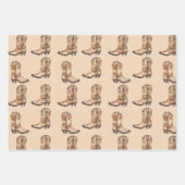  laarzen inpakpapier vel (Voorkant 2)