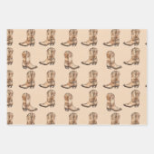  laarzen inpakpapier vel (Voorkant)