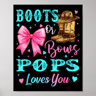 Laarzen Of Bogen Ps Loves You Geslacht Reveal Fami Poster