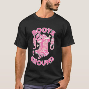 Laarzen Op De Grond Western Cowgirl Country 2025 T-shirt