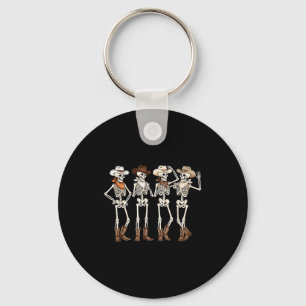 Laarzen Paard Dansend Skelet Western Country Rodeo Sleutelhanger