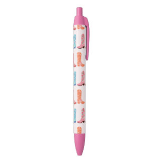 Laarzen Zwarte Inkt Pen