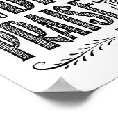 Laat alles wat de Heer heeft geschaad de Heer opvr Poster (Hoek)