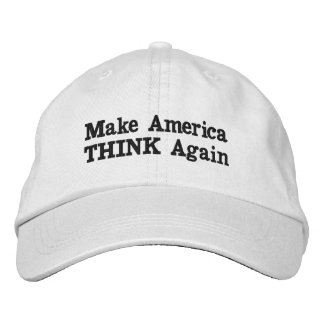 "Laat Amerika weer denken" Geborduurde Pet