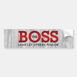 LAAT ANDEREN VOLGEN BUMPERSTICKER