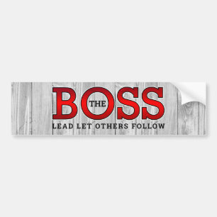 LAAT ANDEREN VOLGEN BUMPERSTICKER