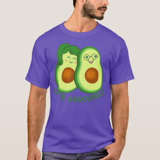 Laat Avocuddle blij zijn Avocado uit liefde T-shirt