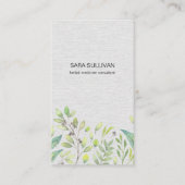 Laat bessen kruidengeneeskunde kruiden visitekaartje (Voorkant)