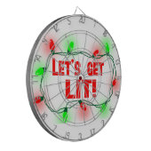 laat branden dartbord (Voorkant Links)