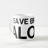 Laat Britney Alone Koffiemok (Voorkant links)