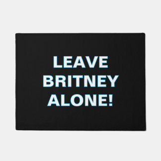 ''Laat Britney met rust'' deurmat