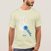 laat dansen t-shirt (Voorkant)