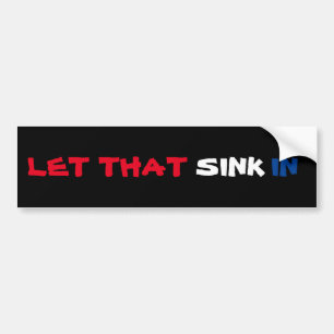 Laat dat even bezinken Social Media Musk vader gra Bumpersticker