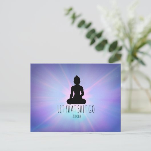 LAAT DAT SH** Briefkaart GAAN (Staand voorkant)