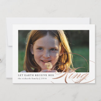 Laat de Aarde haar Koning Religieuze Fotokaart ont