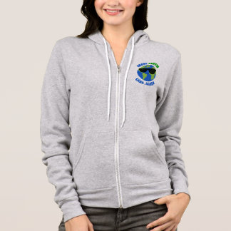 Laat de aarde weer opboksen klimaatverandering hoodie