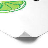 Laat de avond GIN zijn Poster (Hoek)