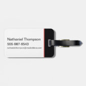 Laat de beat vallen: DJ Scooby-Doo Bagagelabel (Achterkant horizontaal)