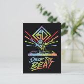 Laat de beat vallen: DJ Scooby-Doo Briefkaart (Staand voorkant)