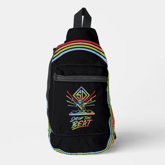 Laat de beat vallen: DJ Scooby-Doo Sling Bag (Voorkant)