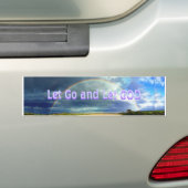 Laat de bumpersticker los (Op auto)