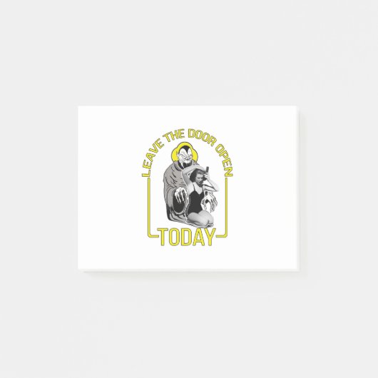 Laat De Deur Vandaag Open Post-it® Notes (Voorkant)