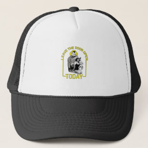 Laat De Deur Vandaag Open Trucker Pet
