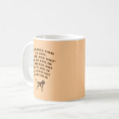 LAAT DE DOG UIT KOFFIEMOK (Voorkant links)