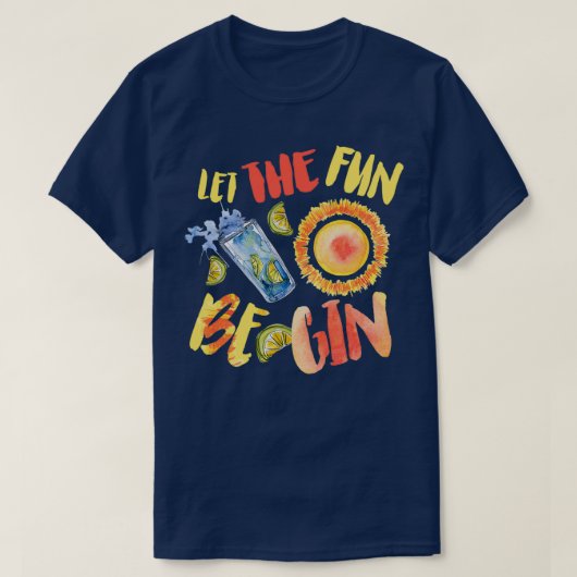 Laat de Fun in de val lopen T-shirt (Design voorkant)