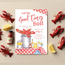 Laat de goede tijd Crawfish Boil Seafood Boil Part