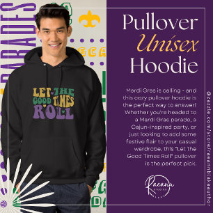 "Laat de goede tijden rollen" Pullover Unisex Hood