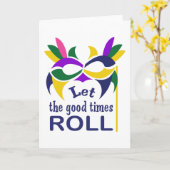 Laat de Good Times rollen Kaart (Gele Bloem)