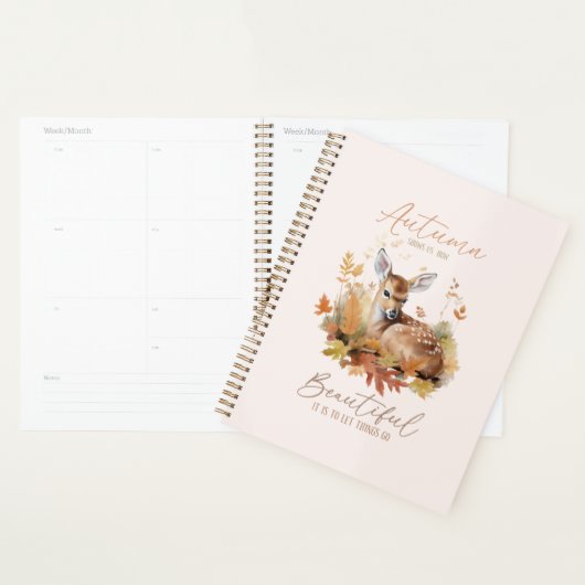 Laat de herfst gaan planner (Display)