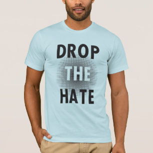 Laat de hete teelbroek vallen t-shirt