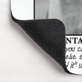 Laat de hond de schuld nemen van je farce muismat (Hoek)