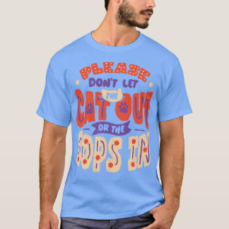Laat de kat of de politie niet binnen door Tobe T-shirt