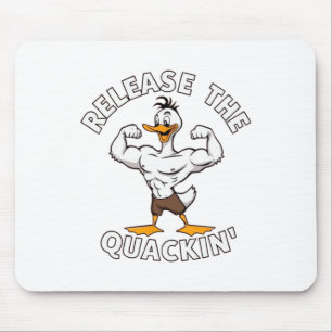 Laat de krachttraining van de Quackin los Muismat