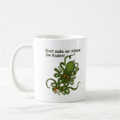 Laat de Kraken los Fun Mug Koffiemok (Links)