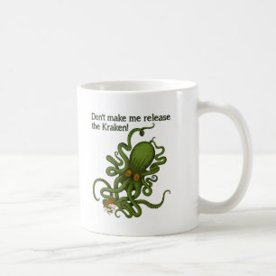 Laat de Kraken los Fun Mug Koffiemok