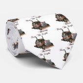 Laat de lampjes branden stropdas (Opgerold)