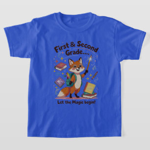 Laat de magie beginnen - eerste en tweede klas bac t-shirt