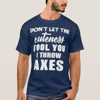 Laat de mannetjeshuid je geen as draaien. t-shirt