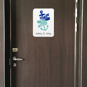 Laat de Nauti Cruise Deurdecoratiemarker halen Magneet
