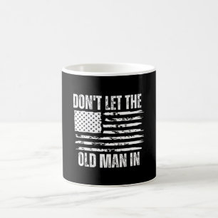 Laat de oude man niet binnen Vintage Amerikaanse v Koffiemok